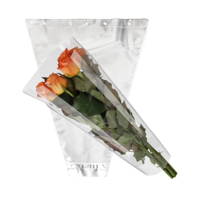 Clear sleeves for Roses