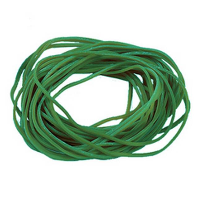 Elastic Rubber Bands - Green - 1.5mm - 1KG