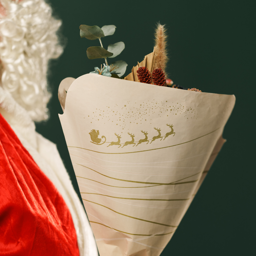 OhMyDeerSleeve Decotop White with flowers