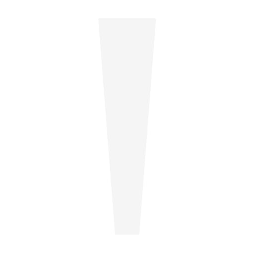Clear Single Rose Sleeve - 90% rBOPP35 - Packed by 50