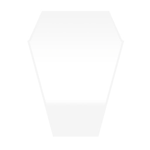 Basic Diamond Top Sleeve White
