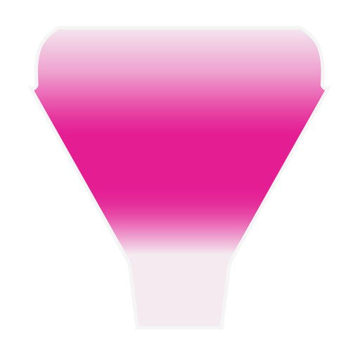 Basic Decotop Sleeve Hot_pink
