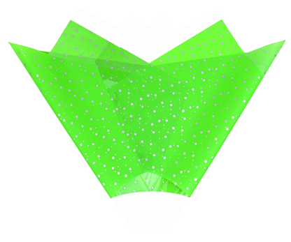December Droplets Open Prefold Green