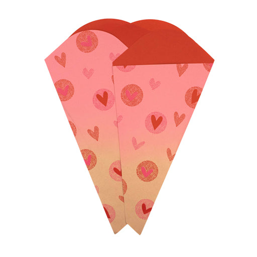 HappyV Prefold 33cm Long Pink