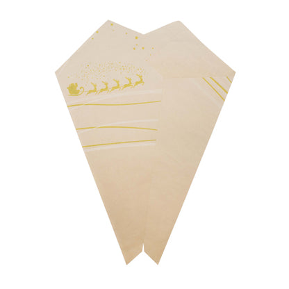 Oh My Deer Prefold 33cmLong White