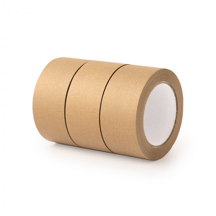 Paper Tape Roll - Brown - FSC - 48mmx50m - Packed by 6