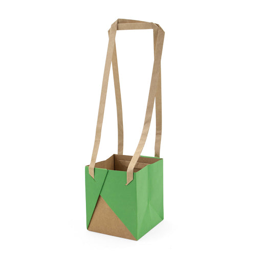 Unifold Bag 14x12x12cm Green